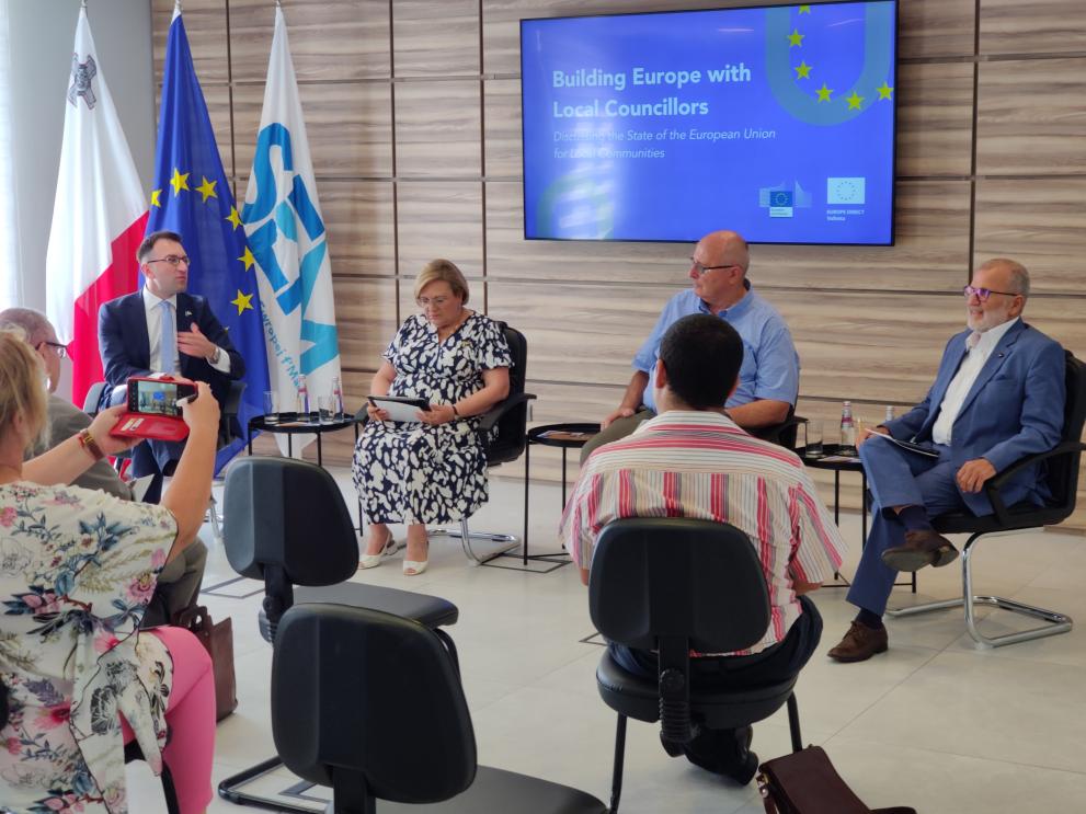 Photograph from the SOTEU event in Malta